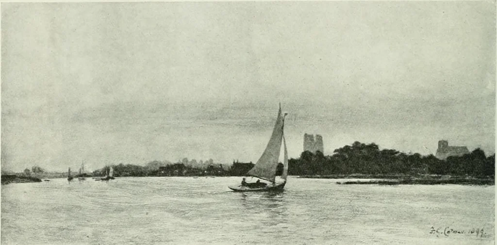 An illustration from Studio international, 1893, leaf 179