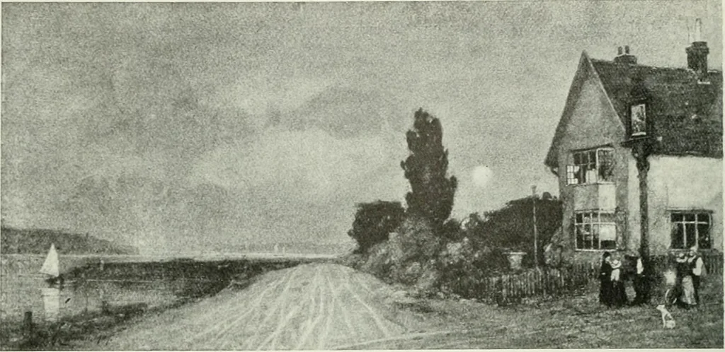An illustration from Studio international, 1893, leaf 181