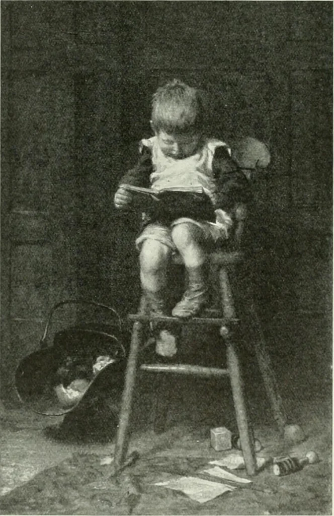 An illustration from Studio international, 1893, leaf 184