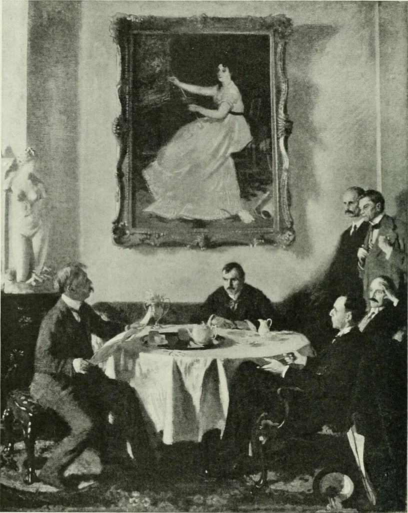 An illustration from Studio international, 1893, leaf 189