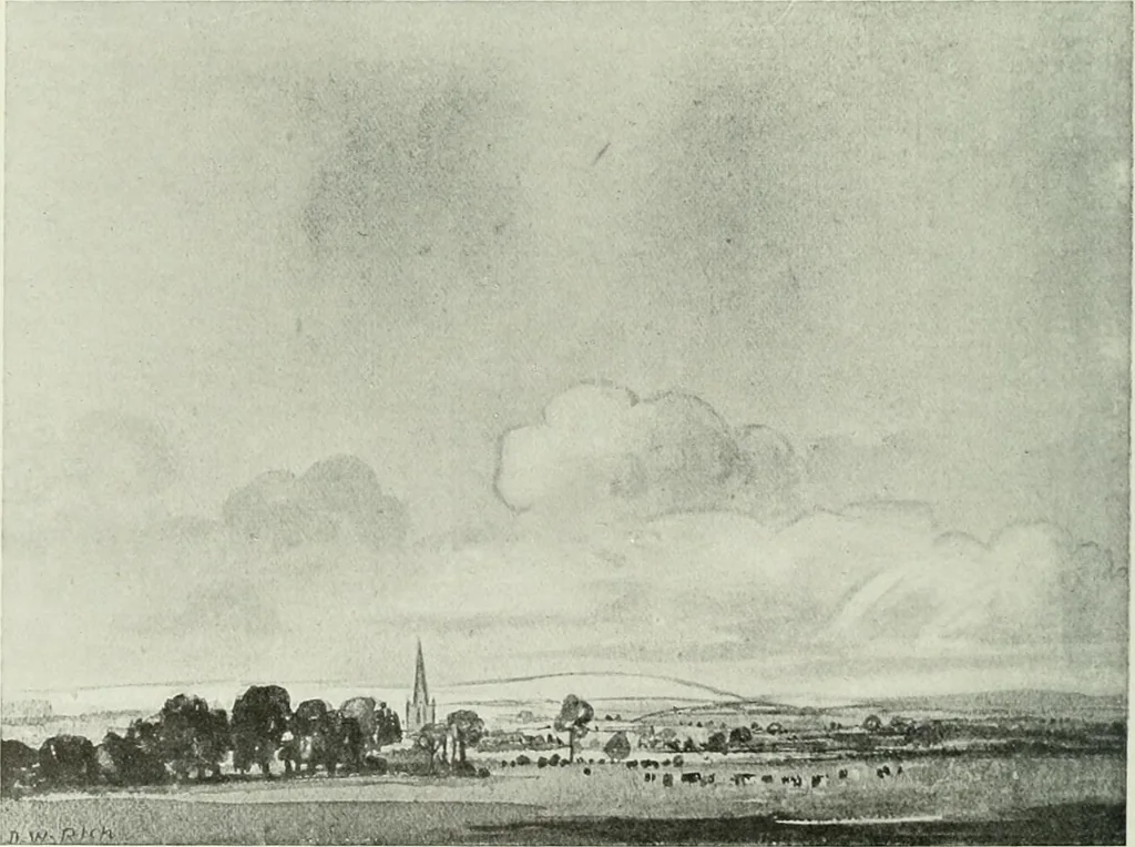 An illustration from Studio international, 1893, leaf 195