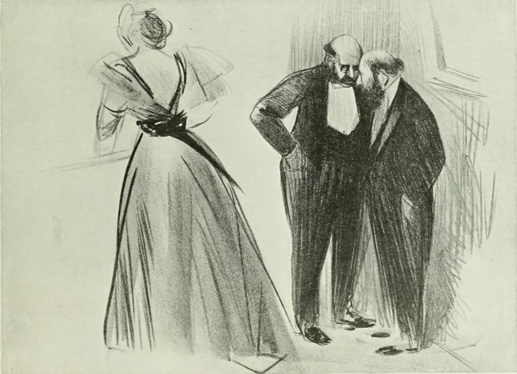 An illustration from Studio international, 1893, leaf 202