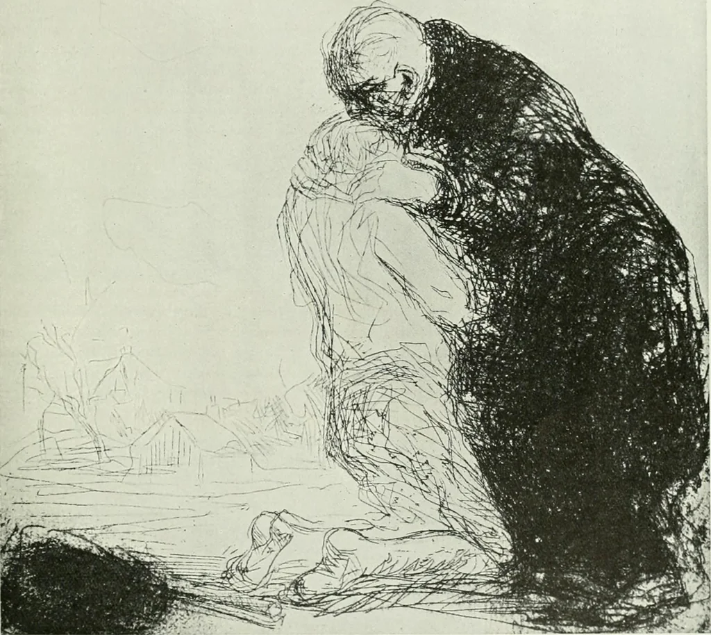An illustration from Studio international, 1893, leaf 204