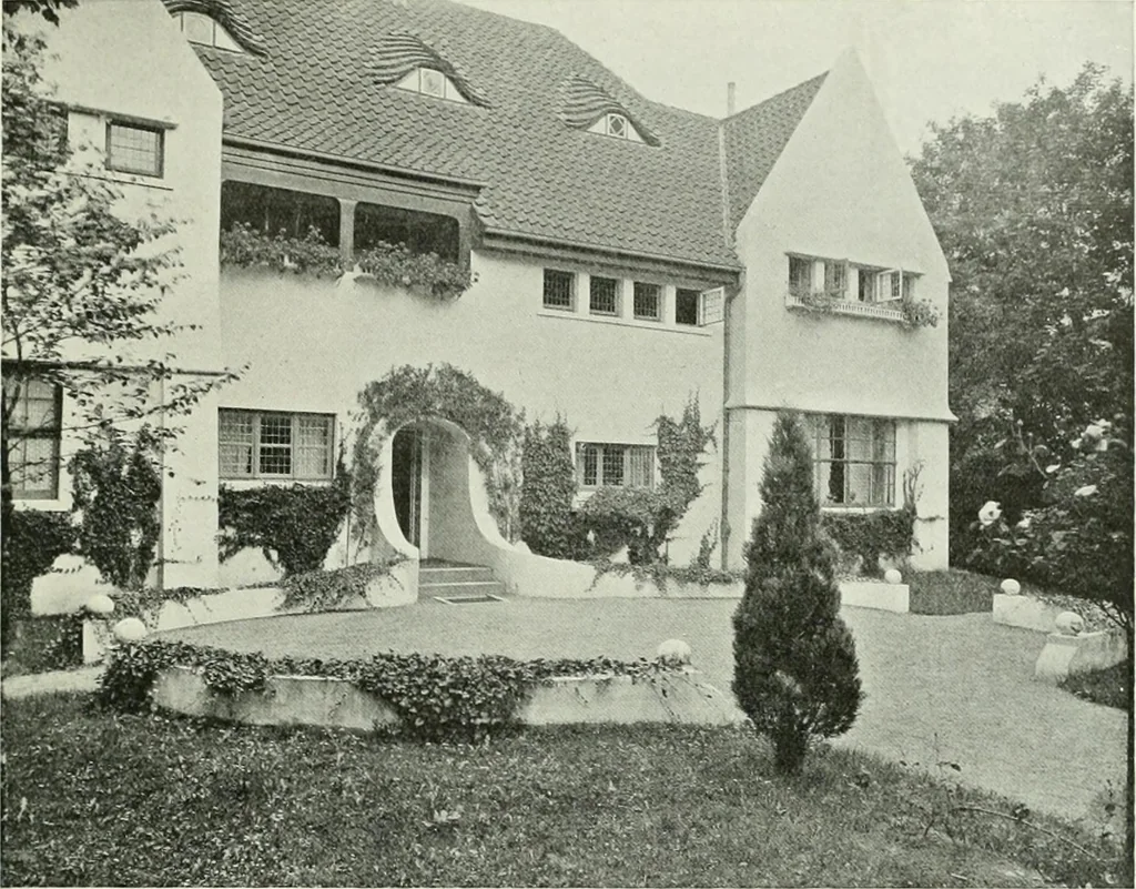 An illustration from Studio international, 1893, leaf 206