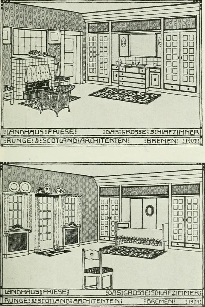 An illustration from Studio international, 1893, leaf 208