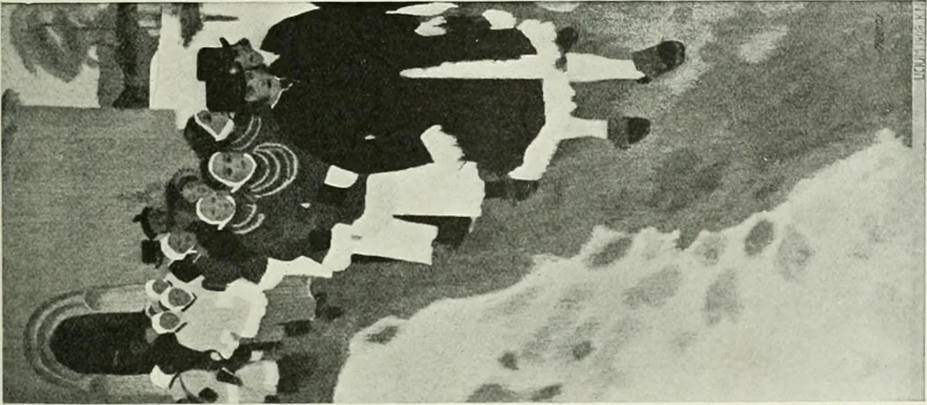 An illustration from Studio international, 1893, leaf 214