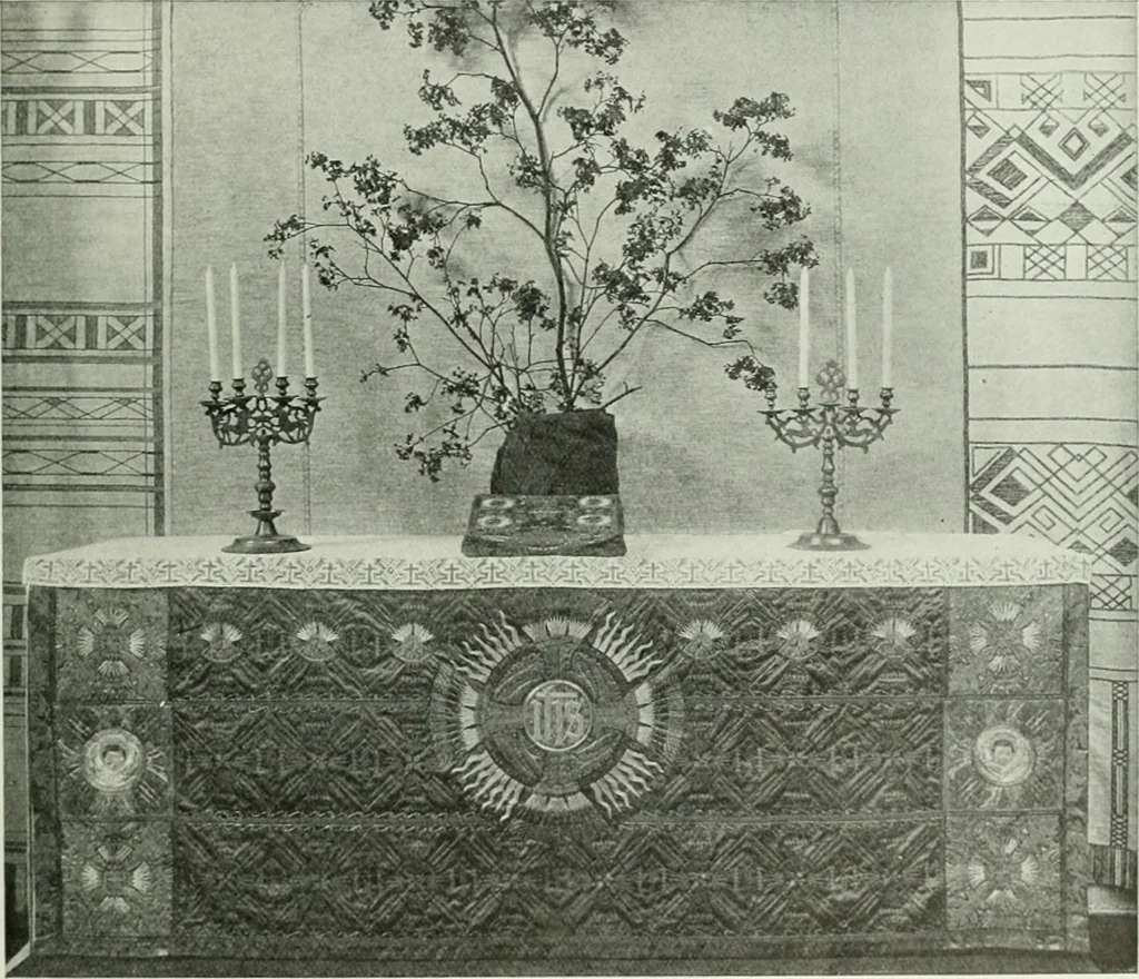 An illustration from Studio international, 1893, leaf 216