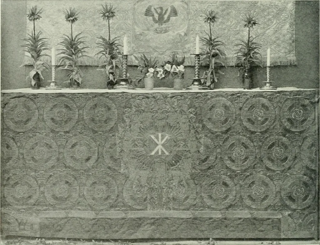 An illustration from Studio international, 1893, leaf 217