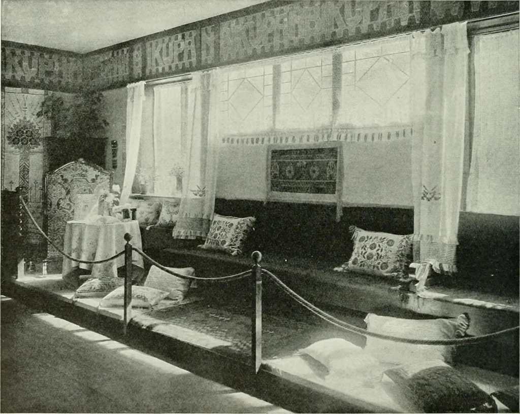 An illustration from Studio international, 1893, leaf 221