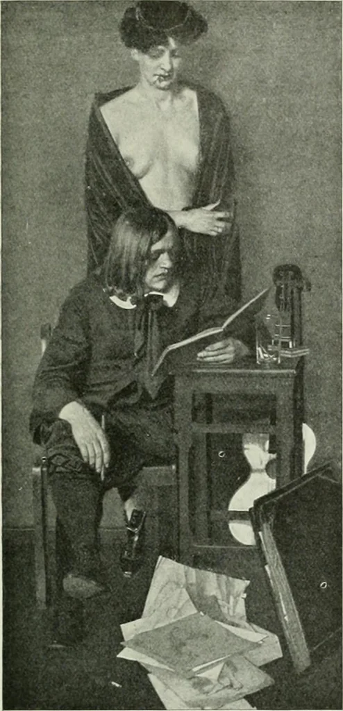 An illustration from Studio international, 1893, leaf 236