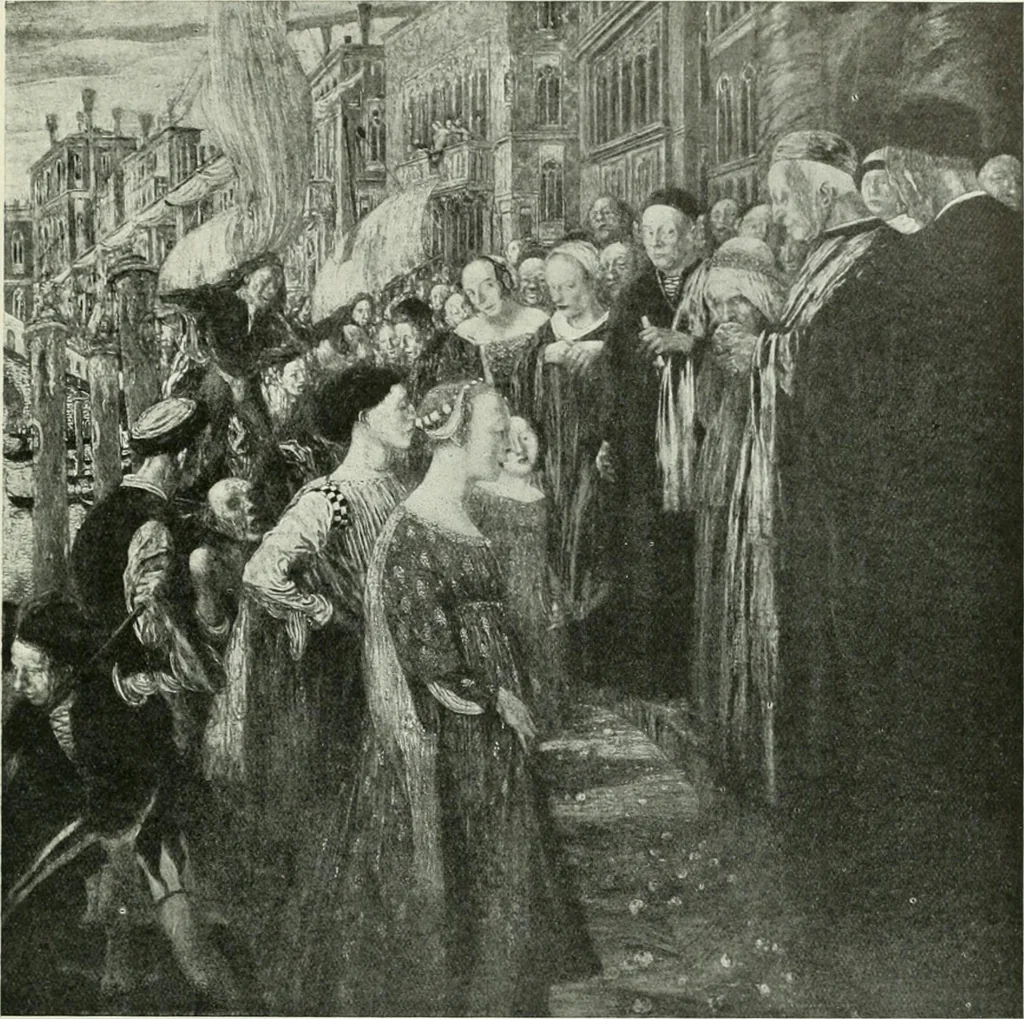 An illustration from Studio international, 1893, leaf 238