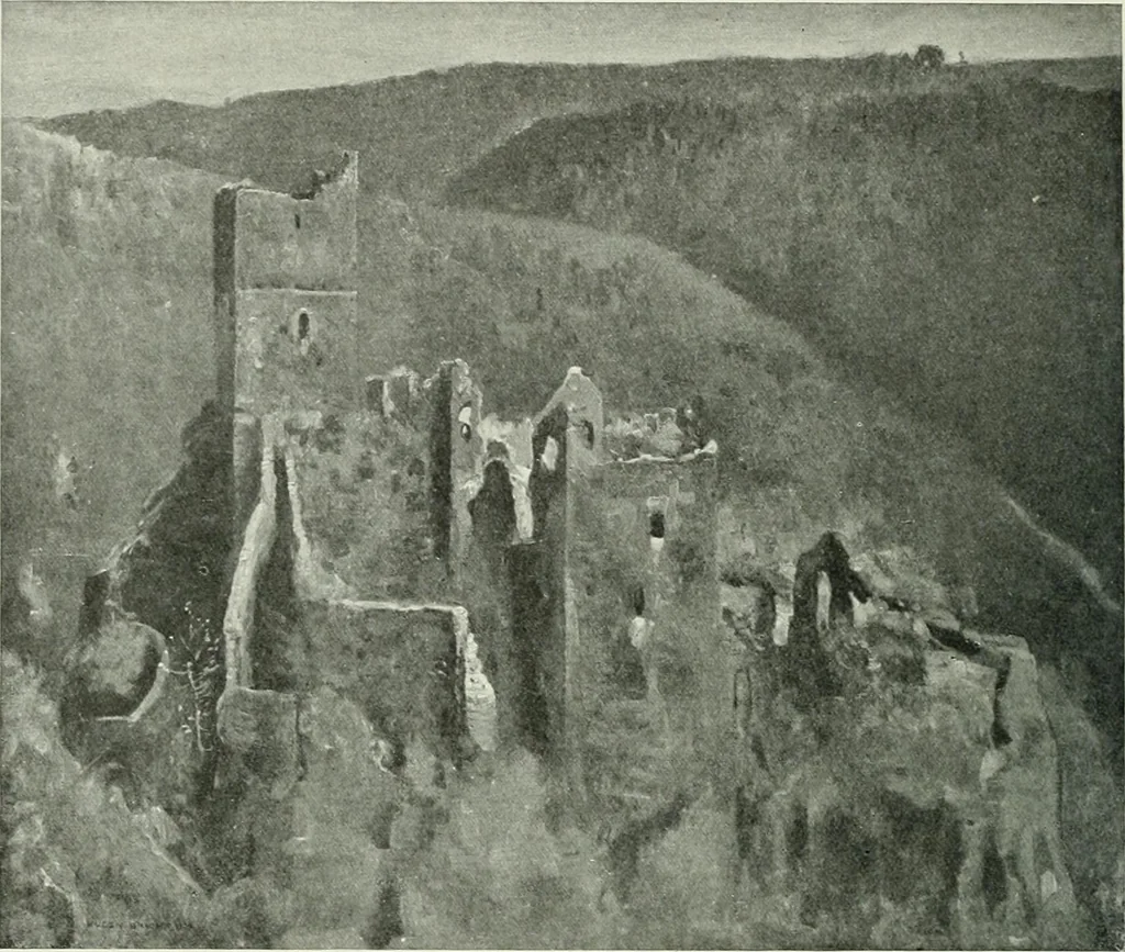 An illustration from Studio international, 1893, leaf 239