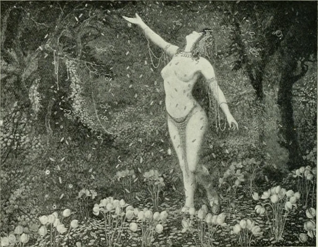An illustration from Studio international, 1893, leaf 241