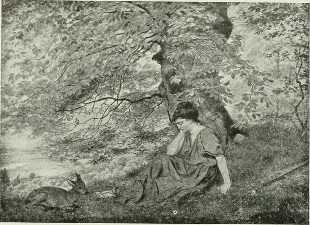 An illustration from Studio international, 1893, leaf 243