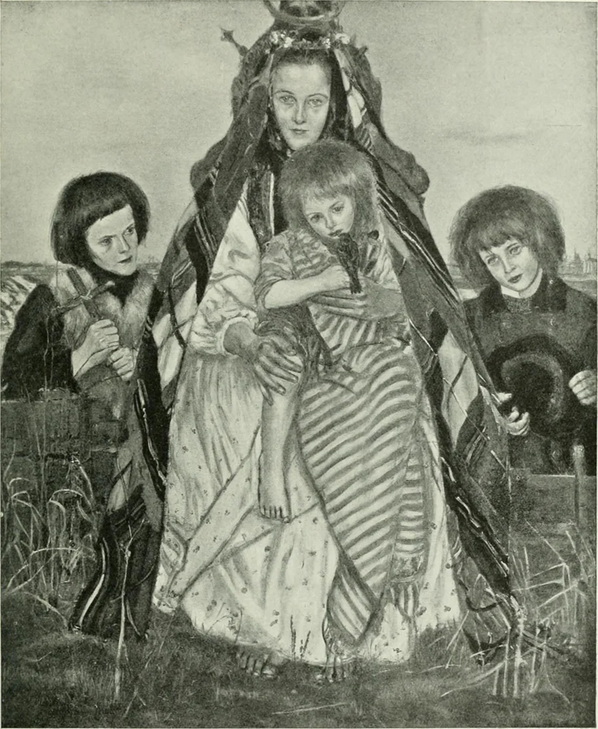 An illustration from Studio international, 1893, leaf 244