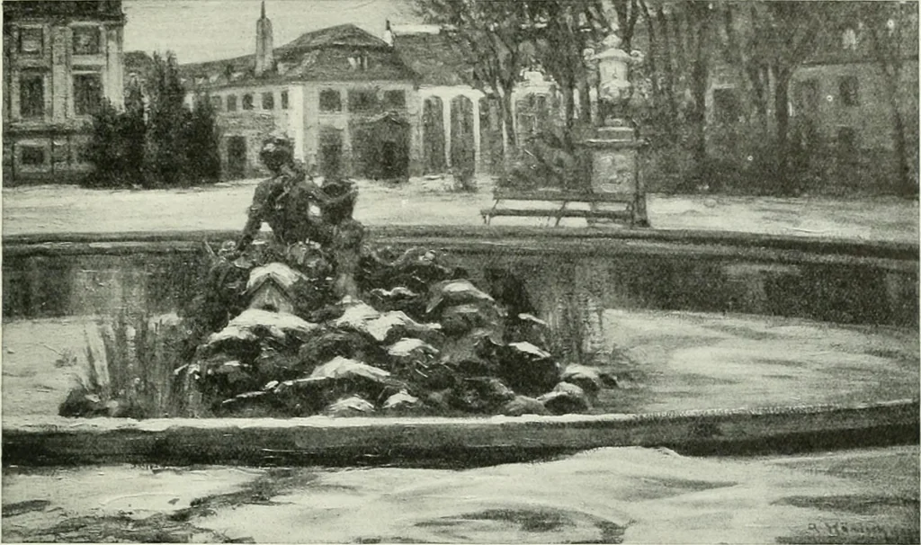 An illustration from Studio international, 1893, leaf 246