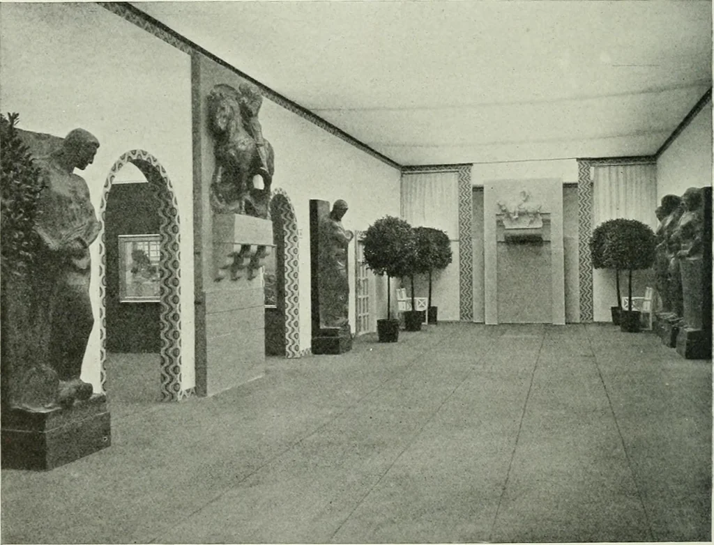 An illustration from Studio international, 1893, leaf 247