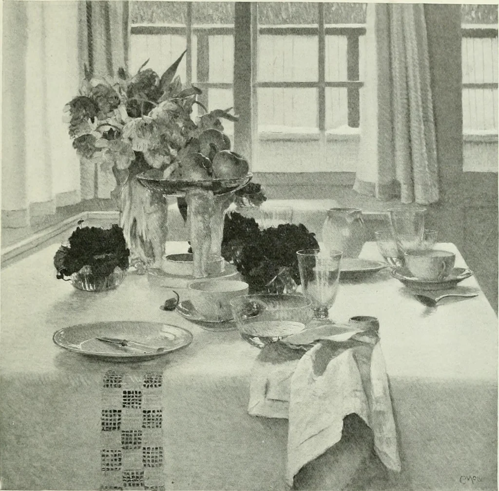 An illustration from Studio international, 1893, leaf 248