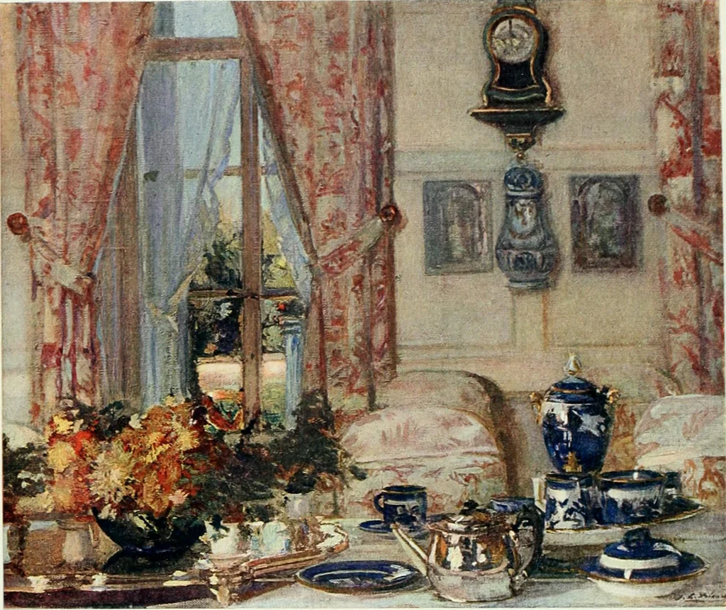 An illustration from Studio international, 1893, leaf 257