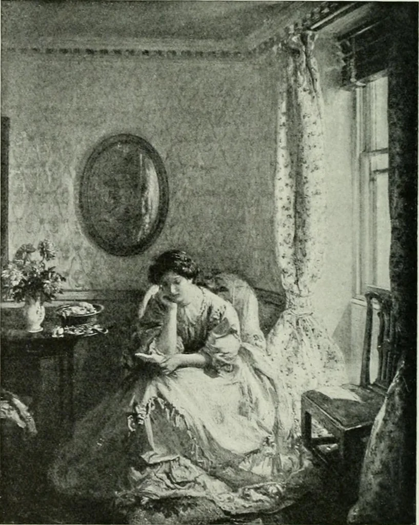 An illustration from Studio international, 1893, leaf 259