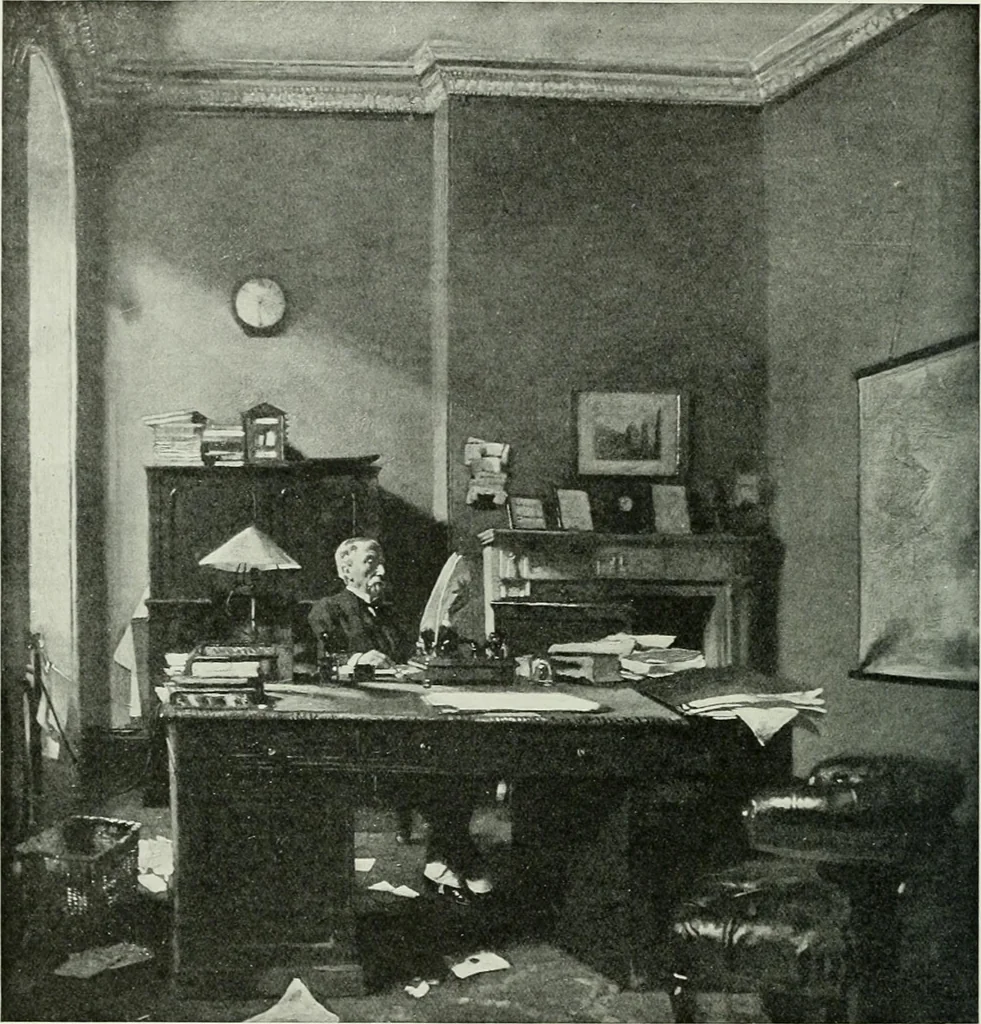 An illustration from Studio international, 1893, leaf 261