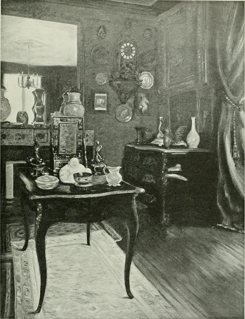 An illustration from Studio international, 1893, leaf 264