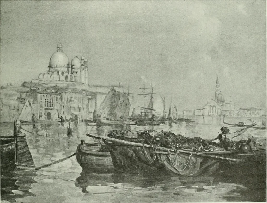 An illustration from Studio international, 1893, leaf 266