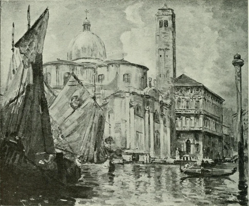 An illustration from Studio international, 1893, leaf 267