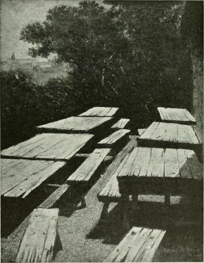An illustration from Studio international, 1893, leaf 274