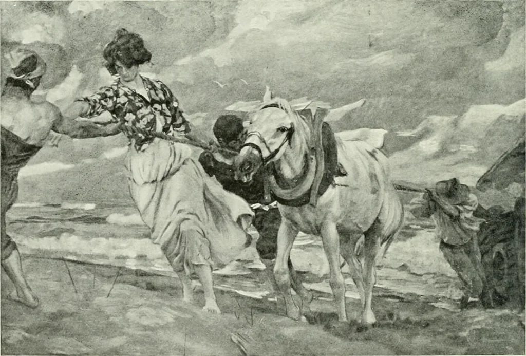 An illustration from Studio international, 1893, leaf 275