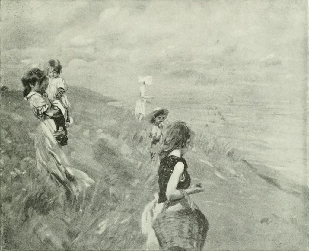 An illustration from Studio international, 1893, leaf 276