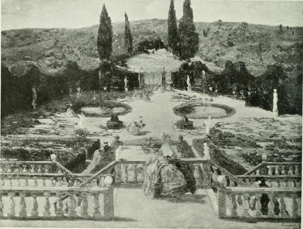 An illustration from Studio international, 1893, leaf 281