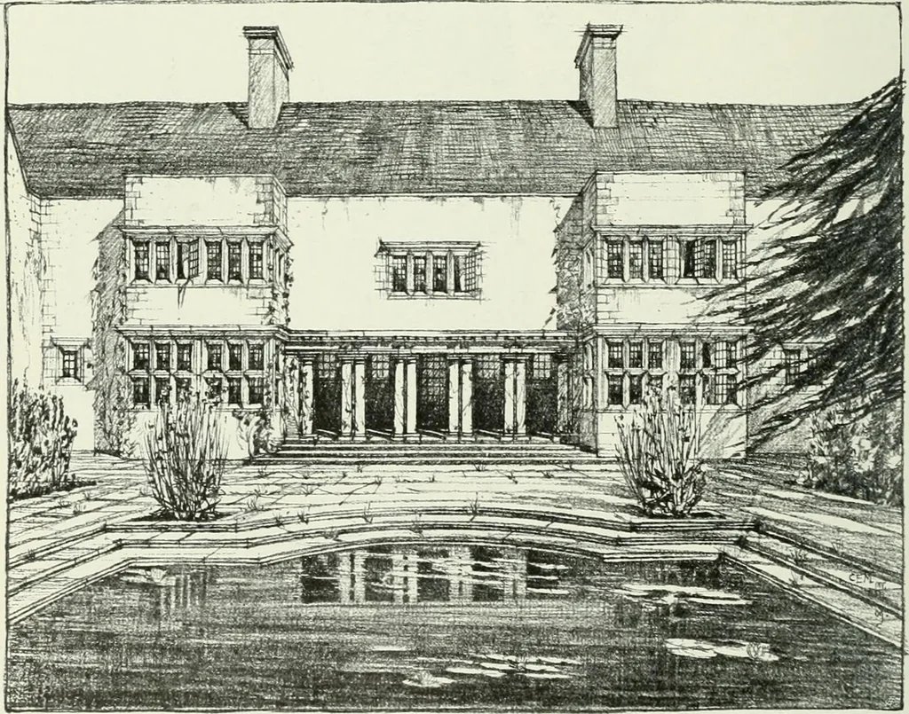 An illustration from Studio international, 1893, leaf 285