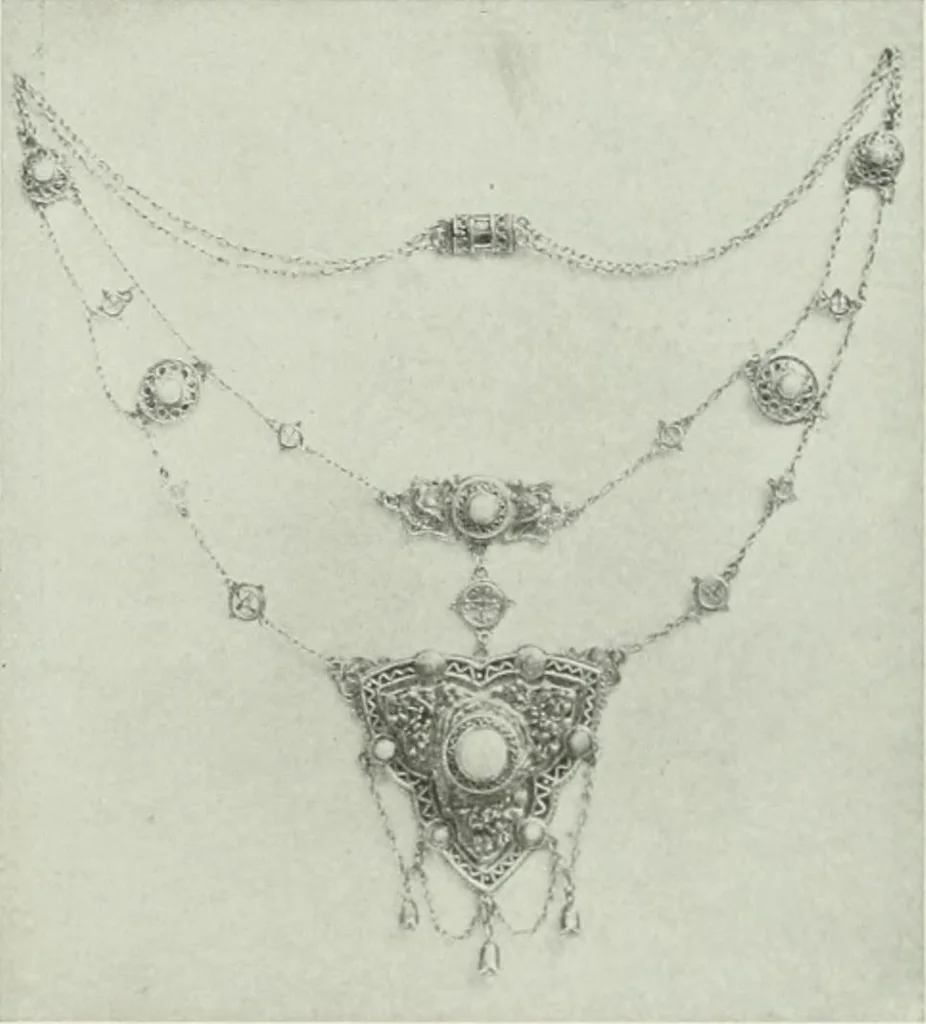 An illustration from Studio international, 1893, leaf 294