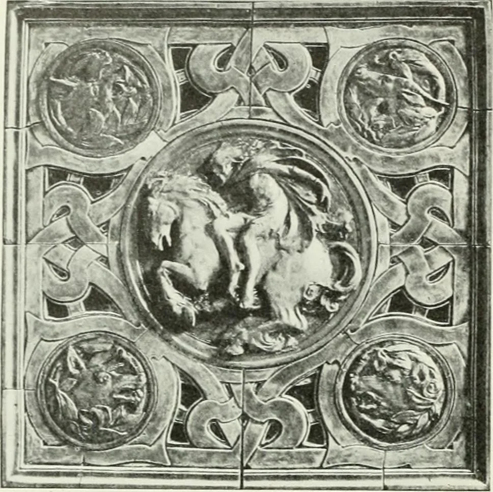 An illustration from Studio international, 1893, leaf 295