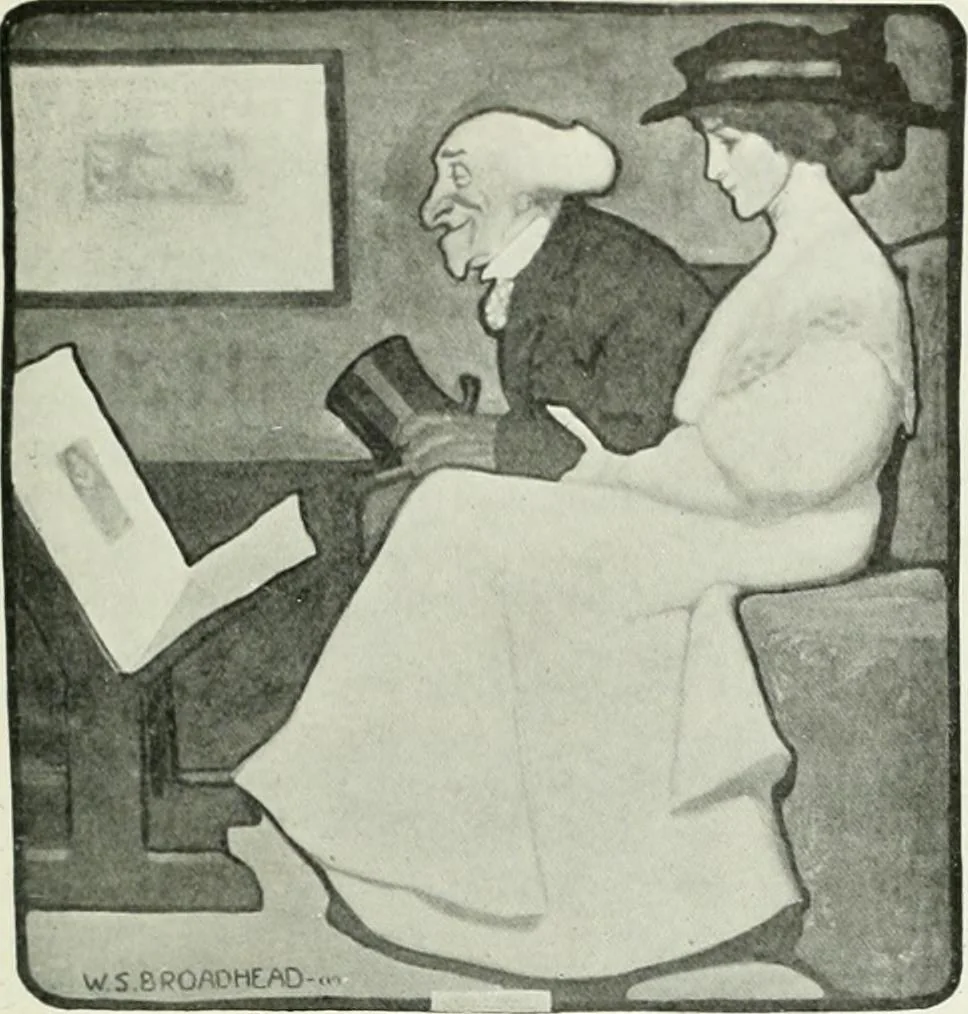 An illustration from Studio international, 1893, leaf 300
