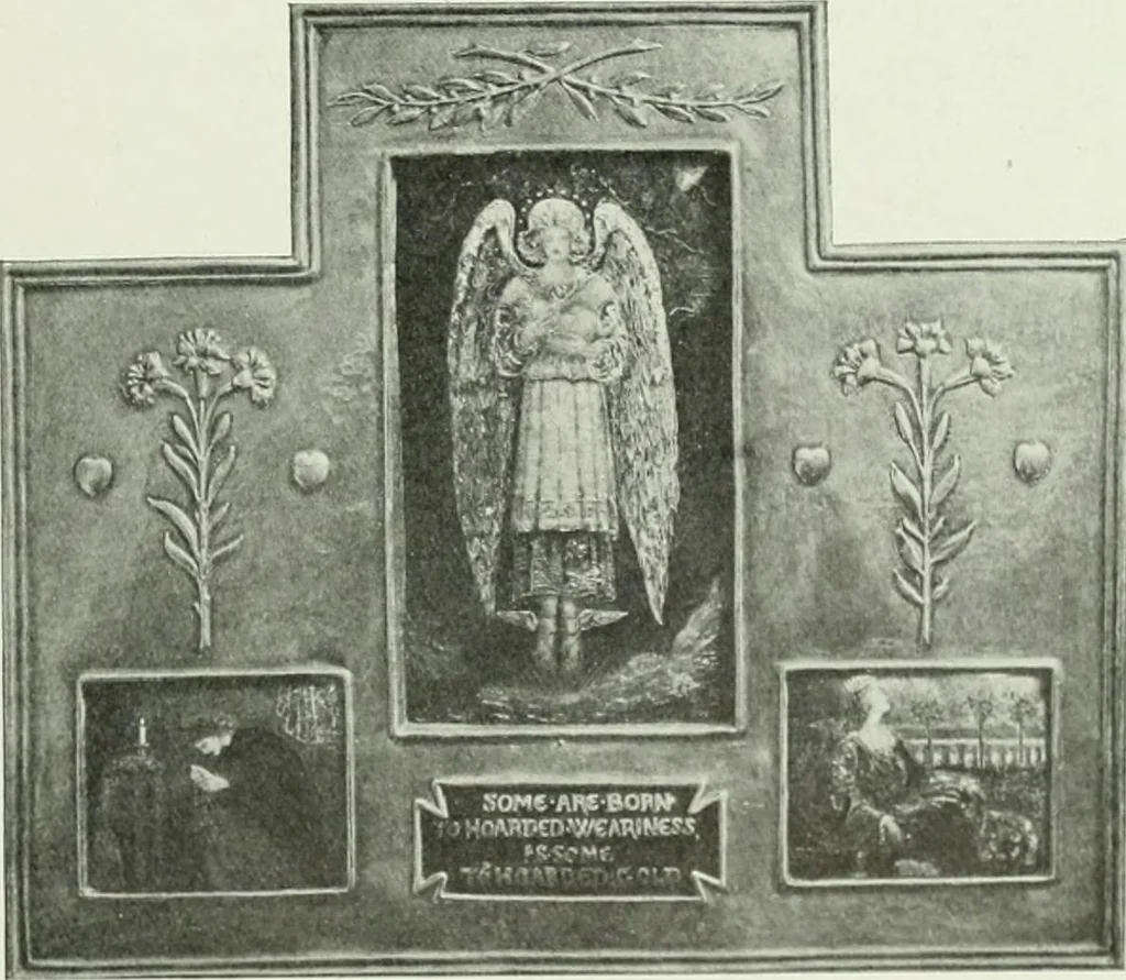 An illustration from Studio international, 1893, leaf 306