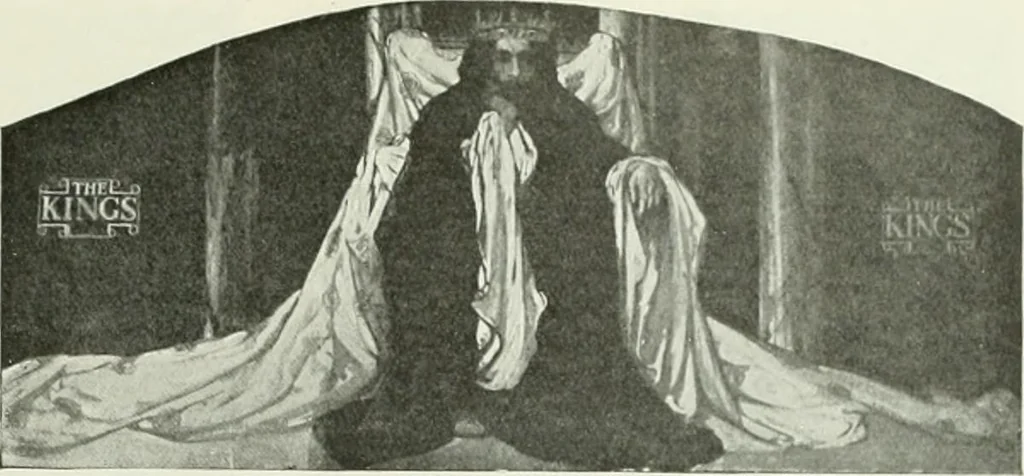 An illustration from Studio international, 1893, leaf 308