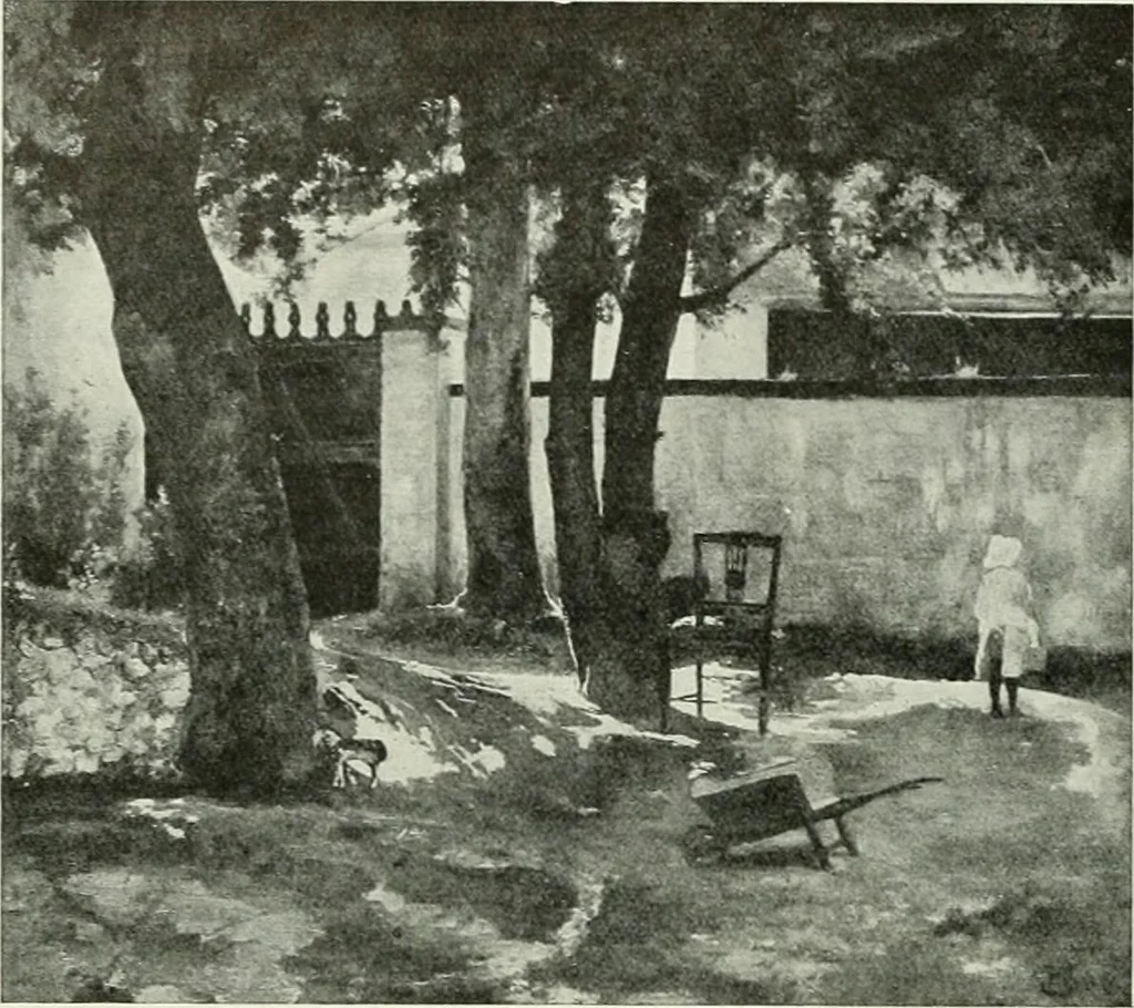 An illustration from Studio international, 1893, leaf 321