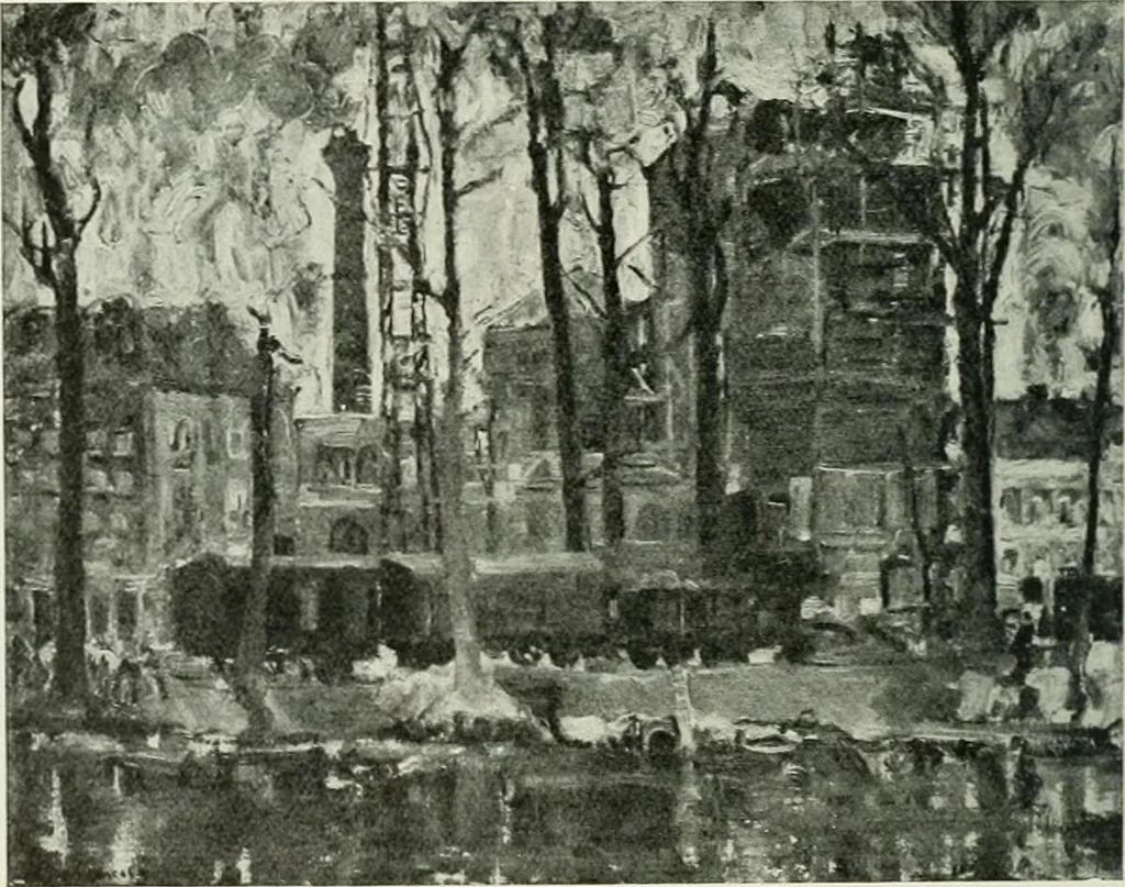 An illustration from Studio international, 1893, leaf 321