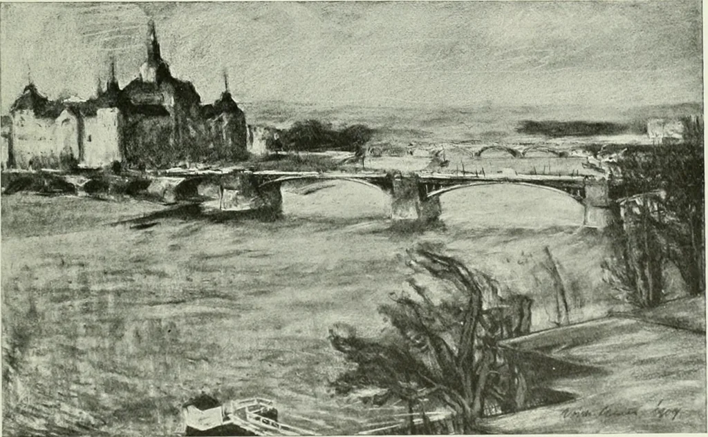 An illustration from Studio international, 1893, leaf 328