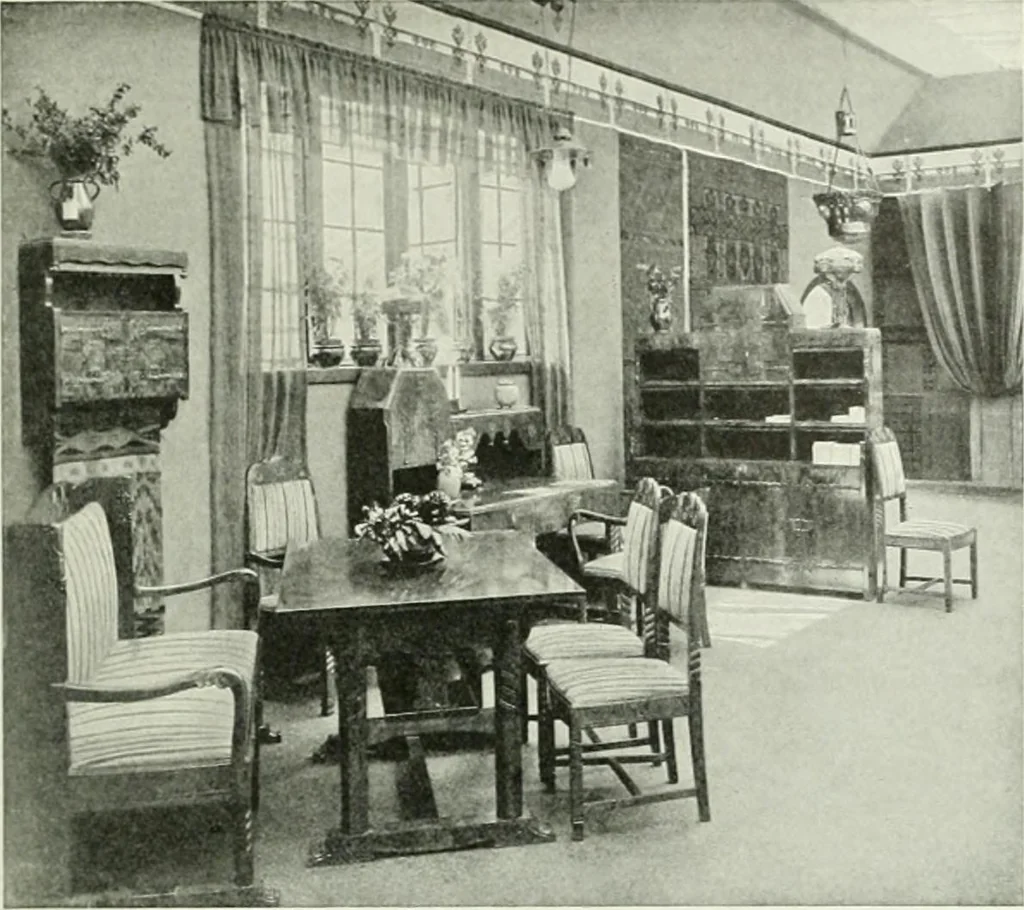 An illustration from Studio international, 1893, leaf 330