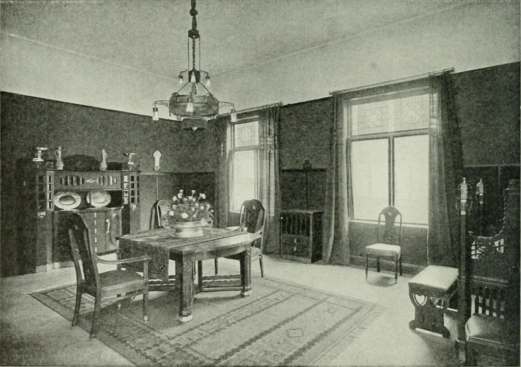 An illustration from Studio international, 1893, leaf 331