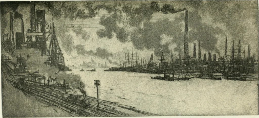 An illustration from Studio international, 1893, leaf 34