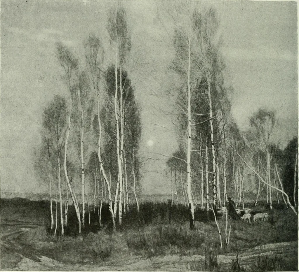 An illustration from Studio international, 1893, leaf 37