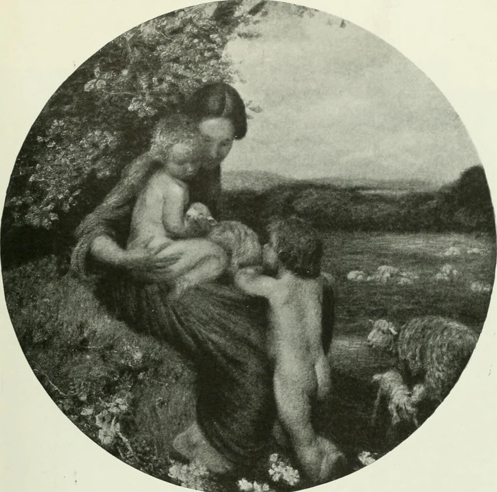 An illustration from Studio international, 1893, leaf 38