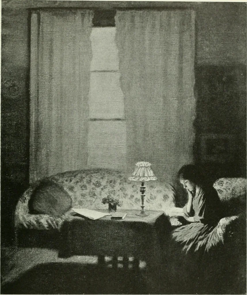 An illustration from Studio international, 1893, leaf 42