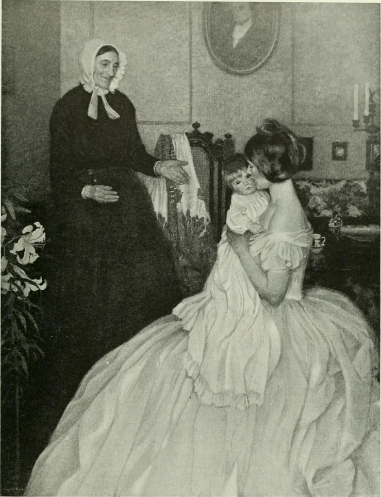 An illustration from Studio international, 1893, leaf 50