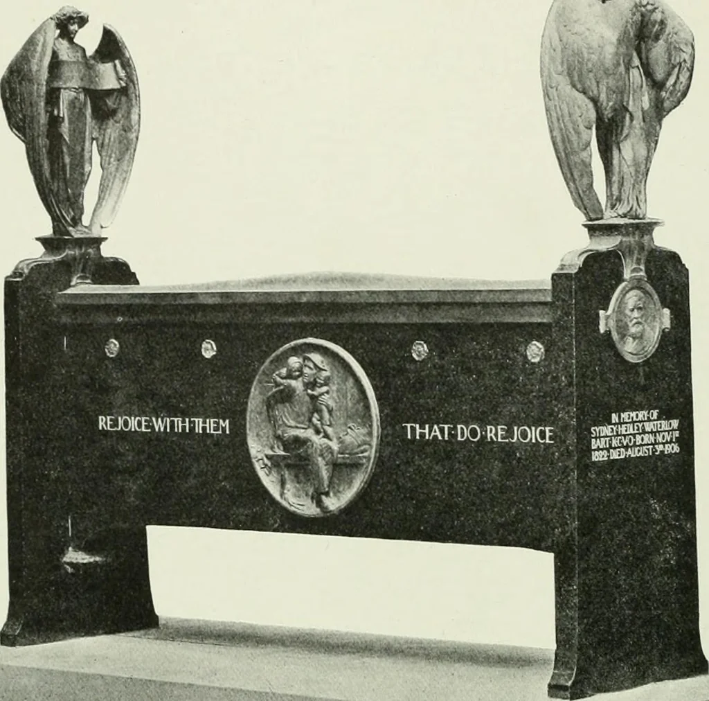 An illustration from Studio international, 1893, leaf 51