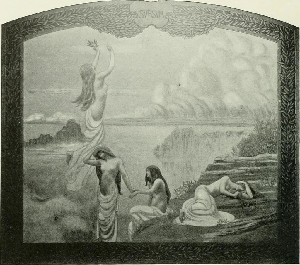 An illustration from Studio international, 1893, leaf 59
